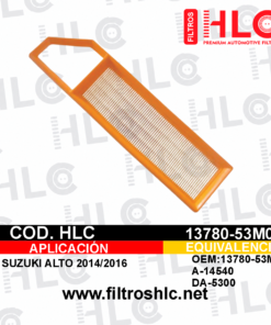 Filtro de aire 13780-53M00