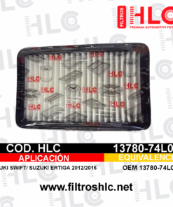 Filtro de aire 13780-74L00