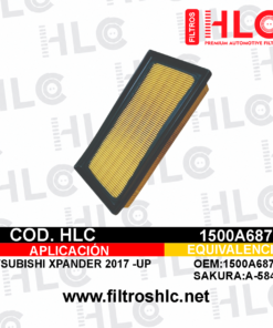 Filtro de aire 1500A687
