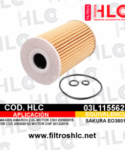 Filtro de aceite 03L115562
