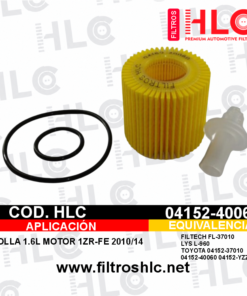 Filtro de elemento de aceite 04152-40060