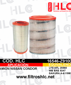 Filtro de aire 16546-Z9100