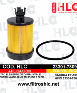 Filtro elemento de combustible 23301-78091