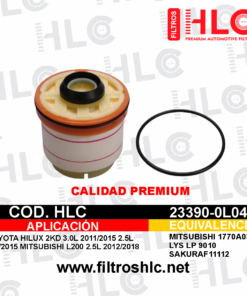 Filtro de combustible 23390-0L041 PREMIUN