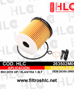 Filtro de elemento de aceite 263502M000