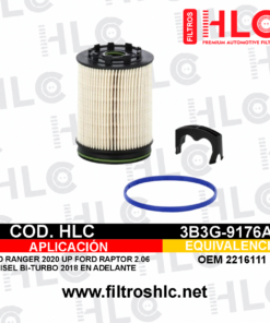 Filtro de combustible 3B3G-9176AA
