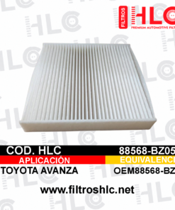 Filtro de cabina 88568-BZ050