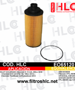 Filtro de aceite EO65120