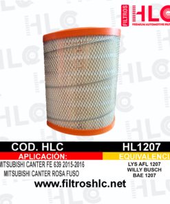 Filtro de aire HL1207