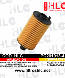 Filtro de aceite PC201013-4501