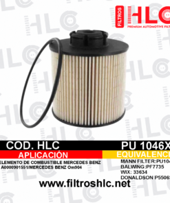 Filtro elemento de combustible PU 1046X