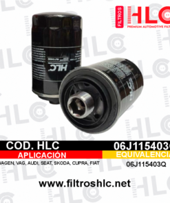 Filtro de elemento aceite 06J115403Q