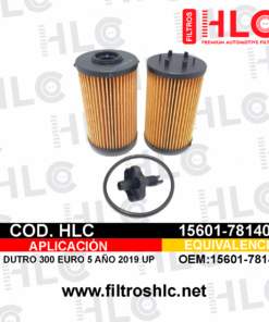 Filtro de combustible 15601-78140