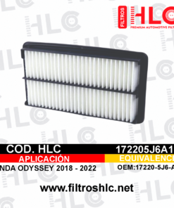 Filtro de aire 172205J6A10