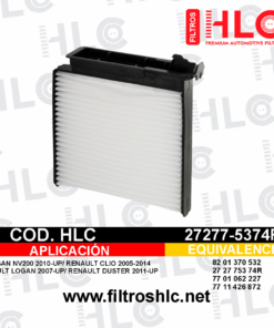 Filtro de cabina 27277-5374R