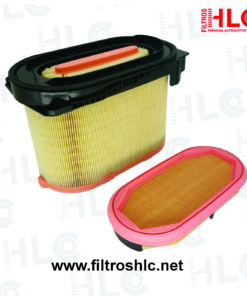 Juego de filtro de aire primario y secundario 346-6688+346-6687