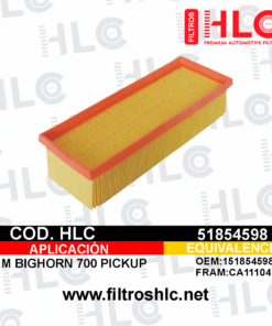 Filtro de aire 51854598