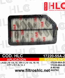 Filtro de aire 17220-55A-Z01