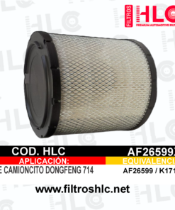 Filtro de aire AF26599X