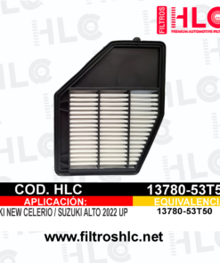 Filtro de aire 13780-53T50